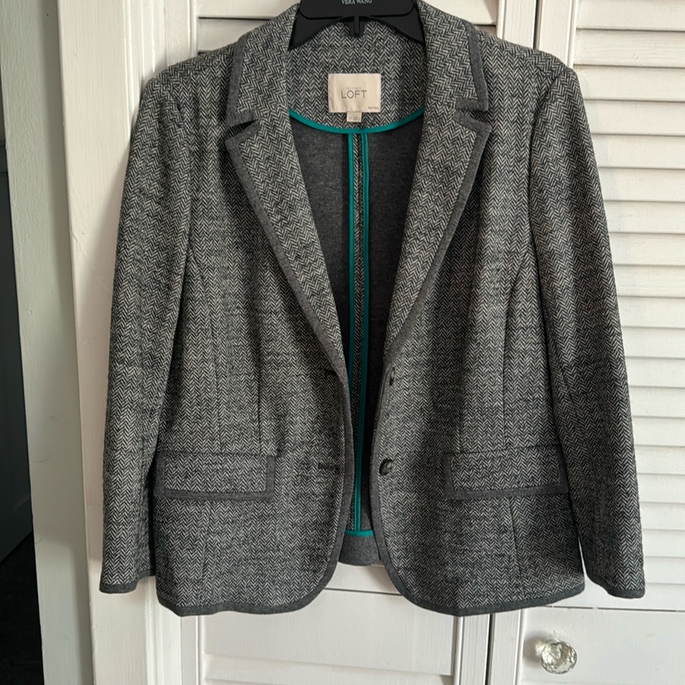 Herringbone loft jacket